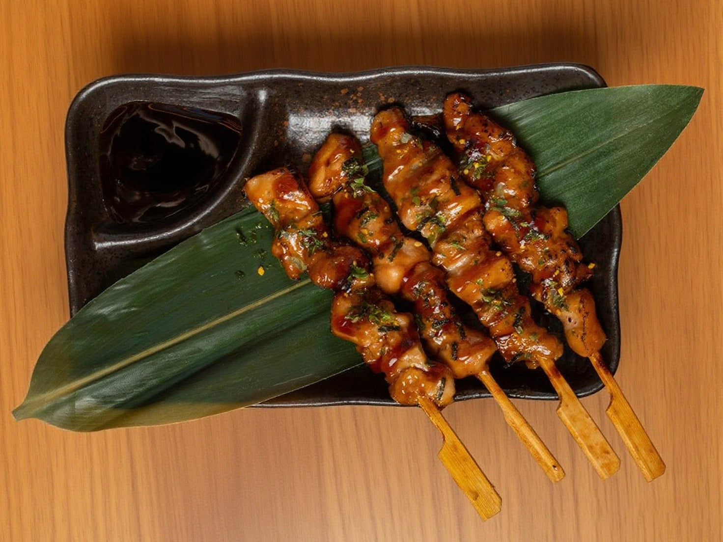 Yakitori de tori teriyaki